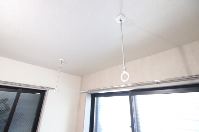 設備(★過去募集時の写真です　室内物干し)