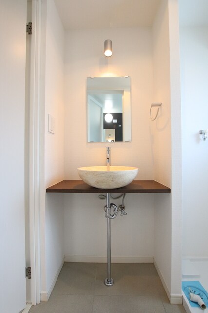 洗面所(身支度に欠かせない洗面台♪)