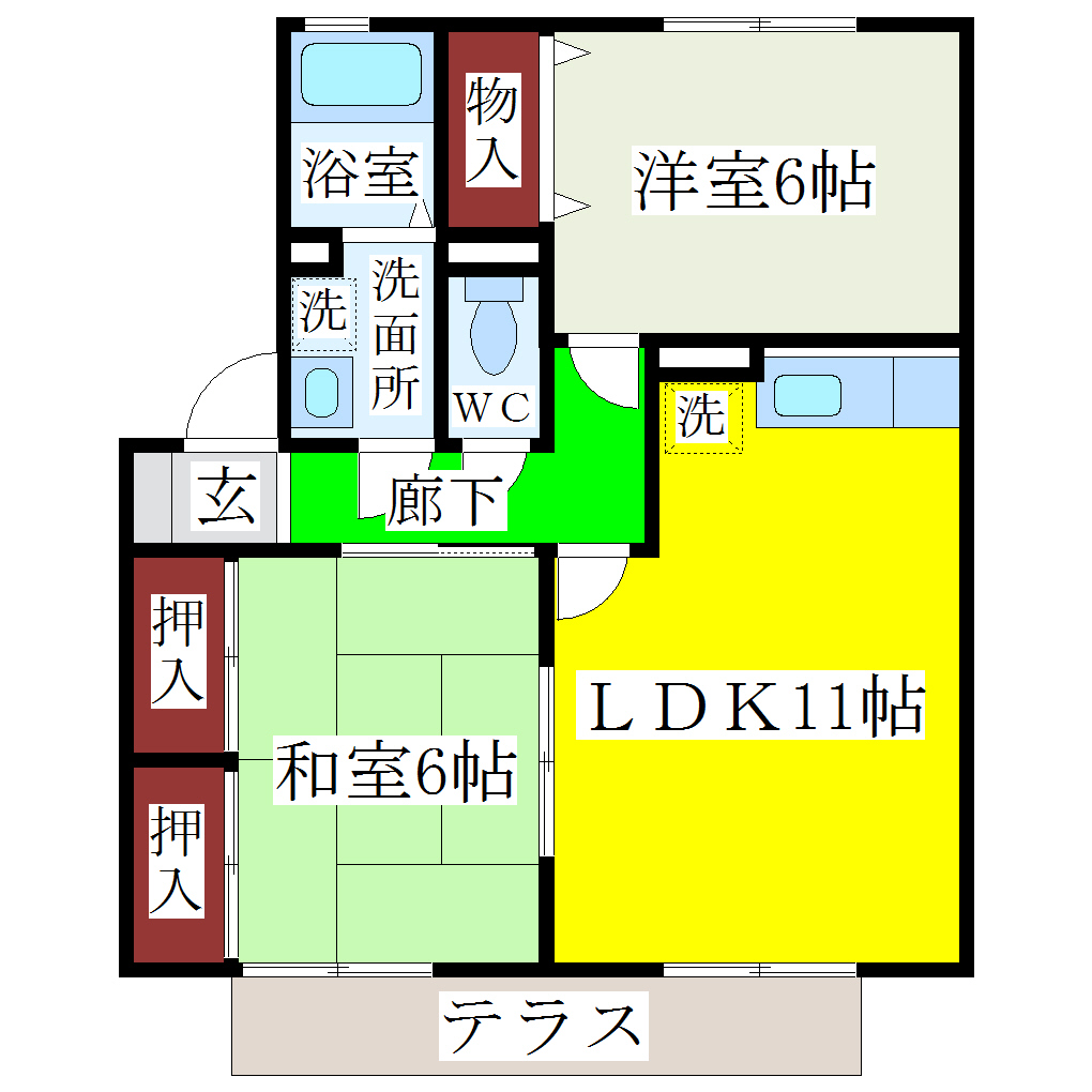 間取図
