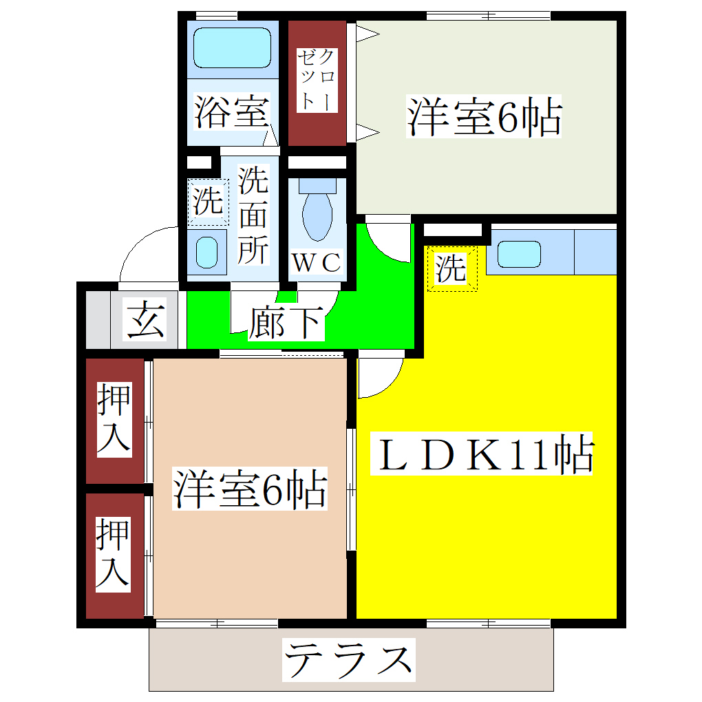 間取図