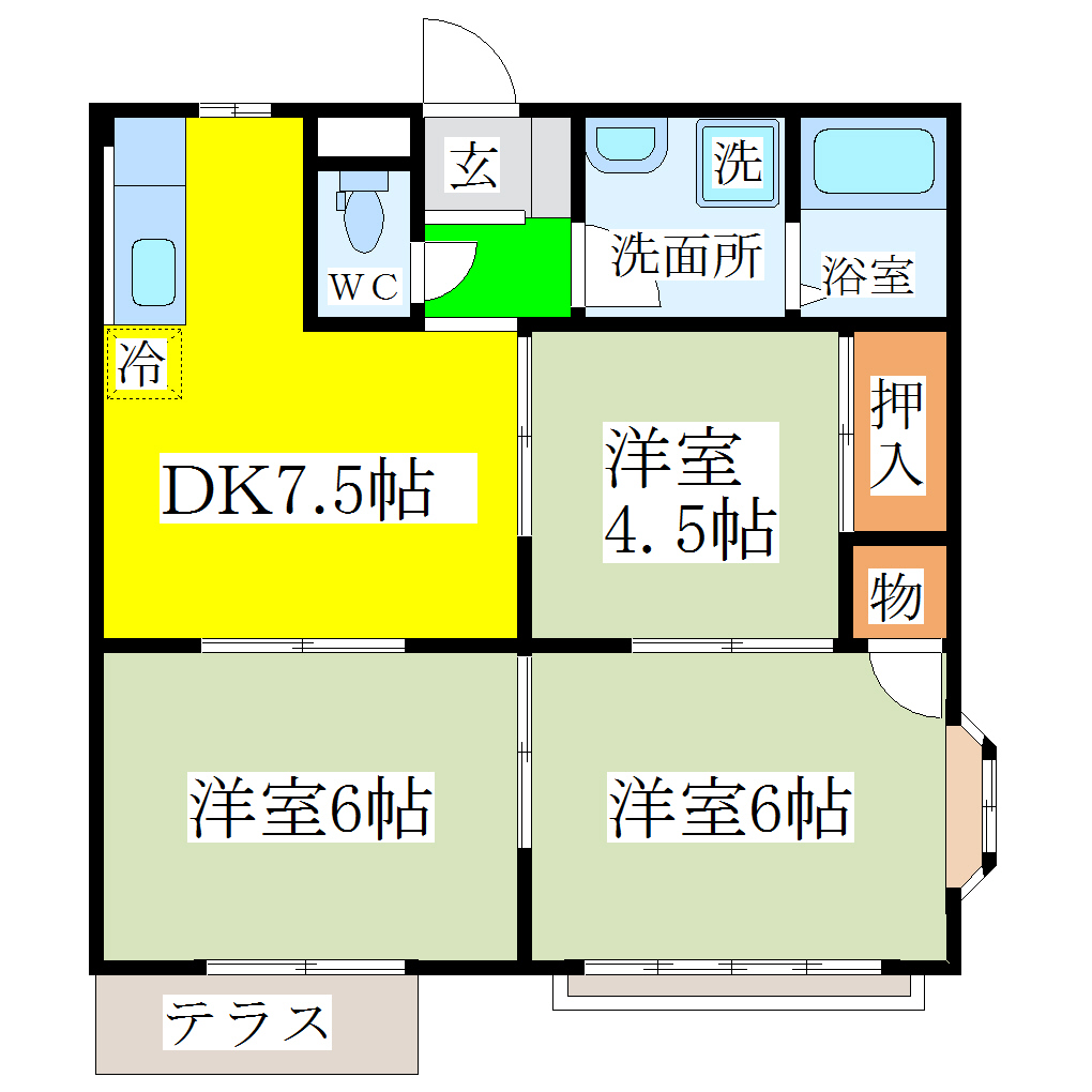 間取図