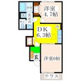 ウランタン弐番館の間取図