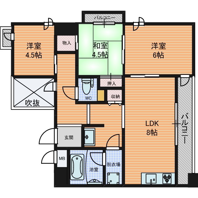 間取図