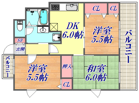 間取図