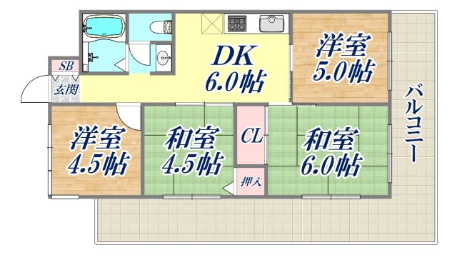 間取図