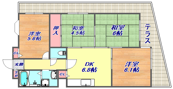 間取図