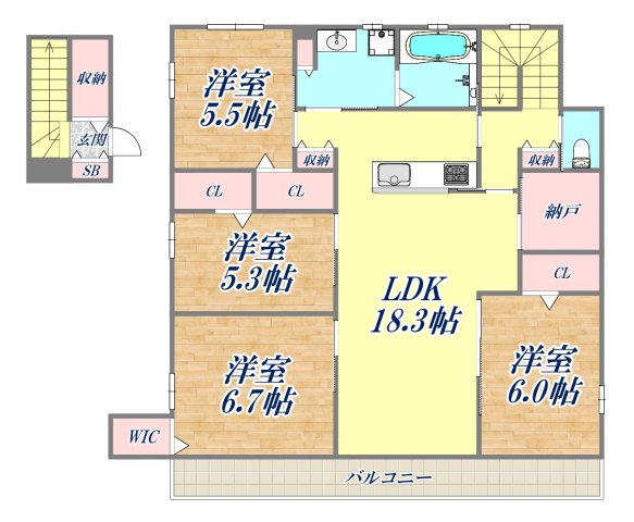 間取図