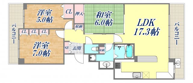 間取図