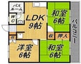 オアシス井堀の間取図