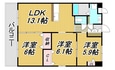 鹿児島本線 西小倉駅 8階建 築8年の間取図