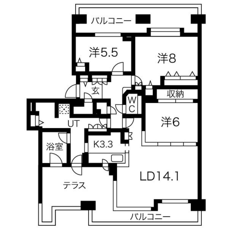 間取図