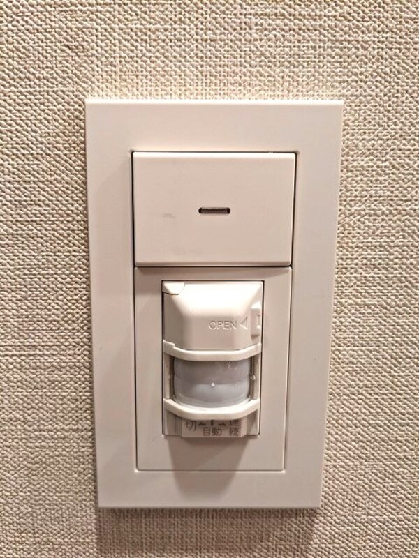 建物設備(人感センサー付き玄関ライトです)