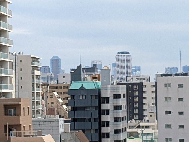 物件内観写真16　(南向き角部屋日当り眺望良好)