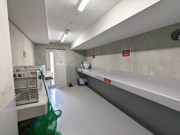 建物設備(24時間利用可能なごみ置場です)