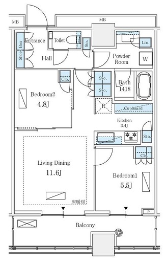 間取図