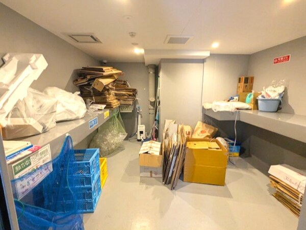 建物設備(24時間利用可能なゴミ置場です)