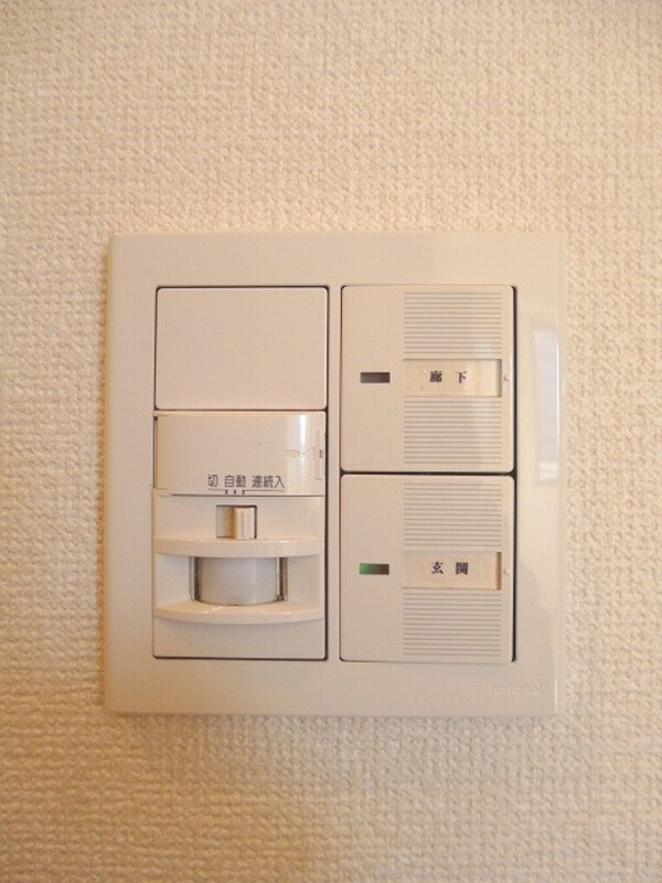 建物設備(玄関人感センサーライトです)