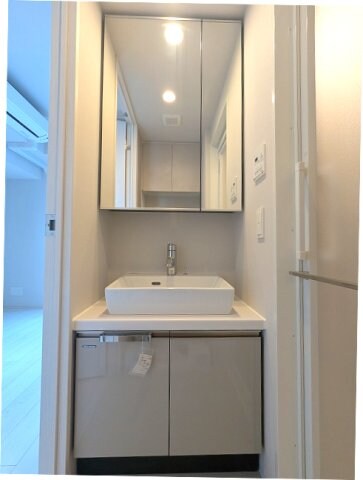 物件内観写真10　(2面鏡付ハンドシャワー付独立洗面台です)