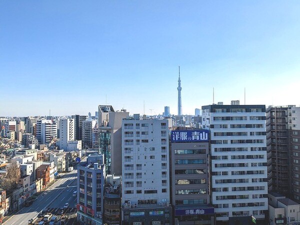 眺望(15F非常階段からの眺望)