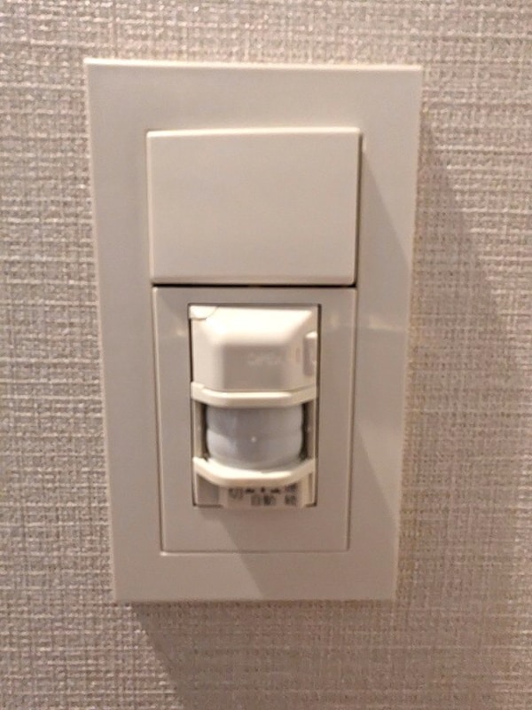 建物設備(人感センサー付き玄関ライトです)