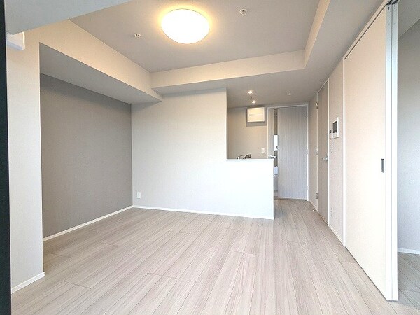 建物設備(リビング、エアコン照明付き、カウンターキッチン)