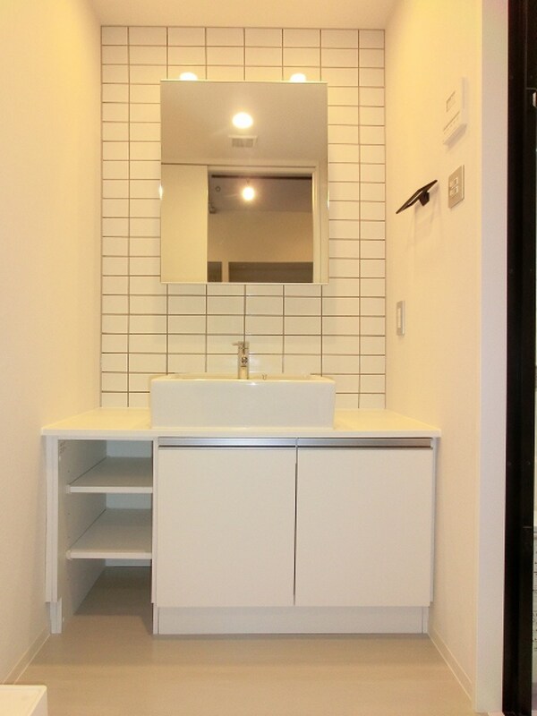 洗面・脱衣所(インプレストレジデンス上野ジアーキテクトの独立洗台です)