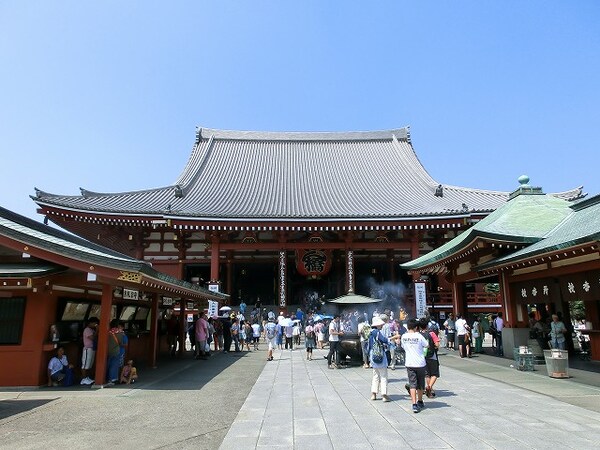 周辺環境(浅草寺 629m)