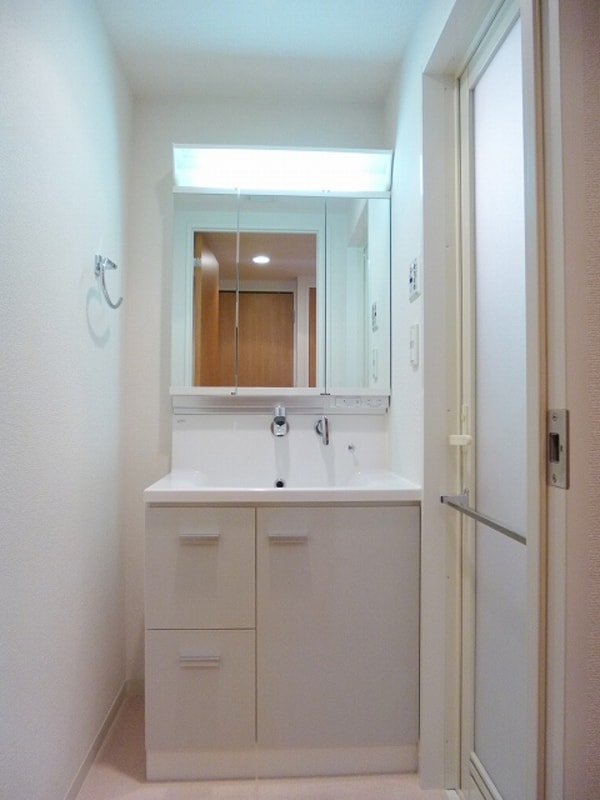 洗面・脱衣所(三面鏡付ハンドシャワー付独立洗面室)