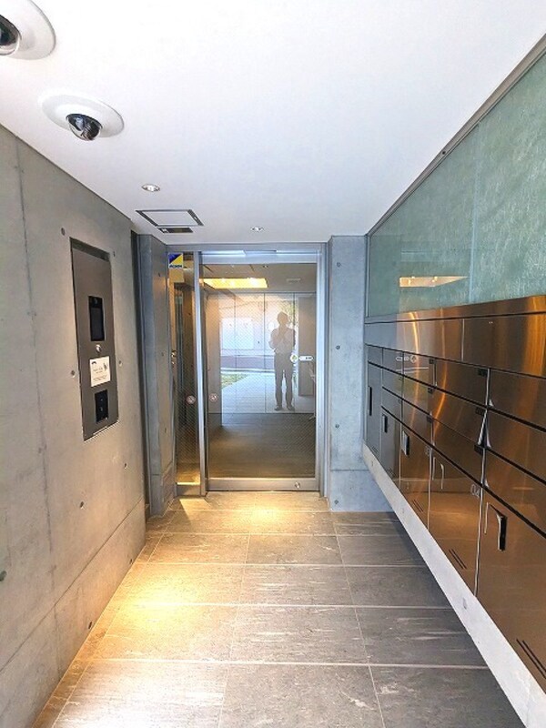 建物設備(TVモニター付きタッチキーのオートロックセキュリティ、宅配Ｂ)