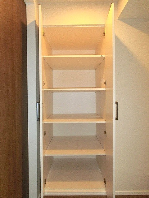 物件内観写真14　(パークアクシス東上野の廊下に便利な収納付です)