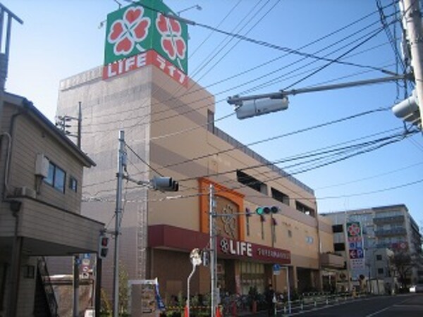 周辺環境(ライフ南千住店 1396m)