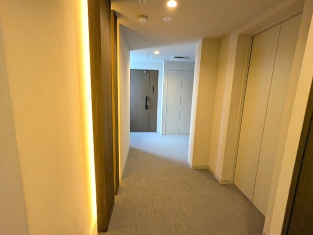 物件内観写真19　(絨毯張りの内廊下で清潔で雨に濡れません)