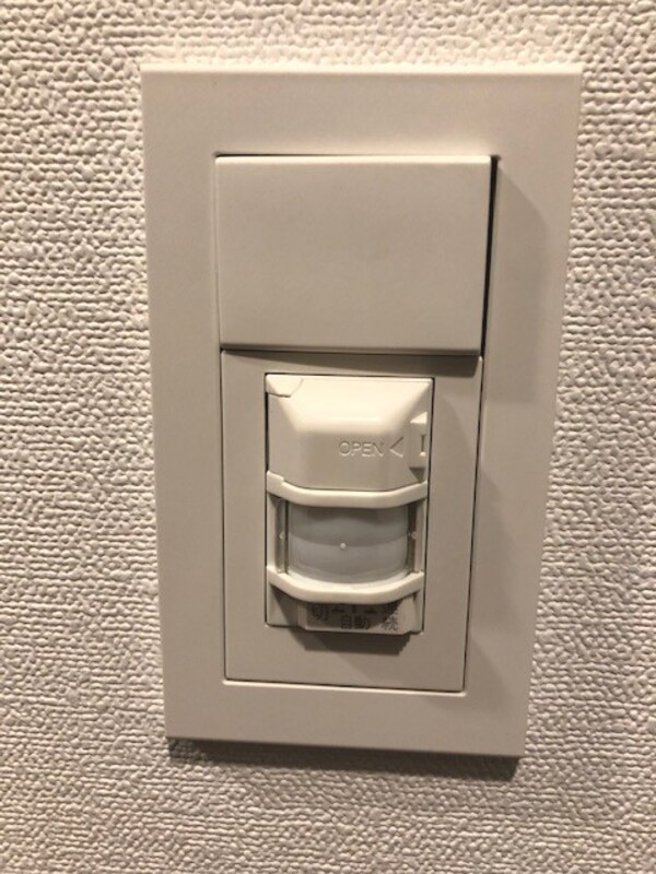 建物設備(人感センサー付きの玄関ライトで便利で安心です)
