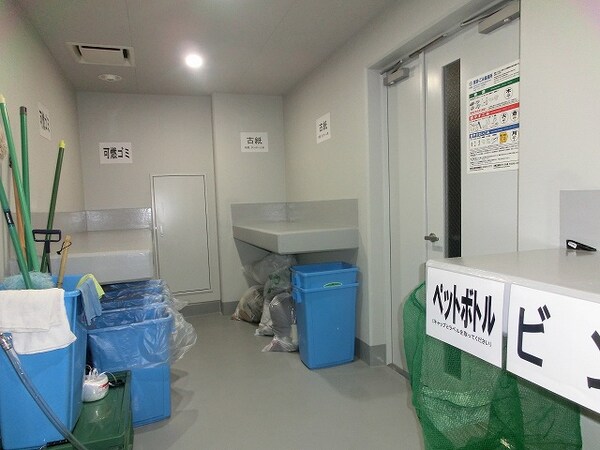 建物設備(24時間利用可能なゴミ置場)