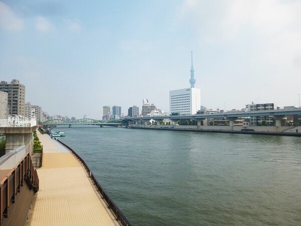周辺環境(蔵前橋　隅田川 1087m)