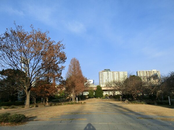 周辺環境(浜町公園 1411m)