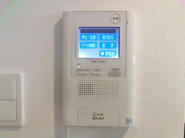 建物設備(レジディア新御徒町Ⅱのモニター付きインターホンセキュリティで)
