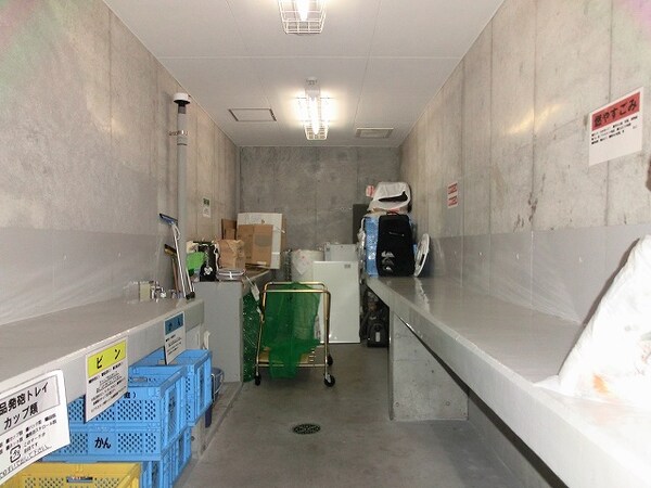 建物設備(レジディア新御徒町Ⅱの２４時間利用可能なごみ置き場です)