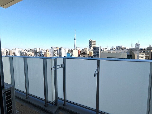物件内観写真25　(8F眺望、目の前精華公園スカイツリー隅田川花火見えます)