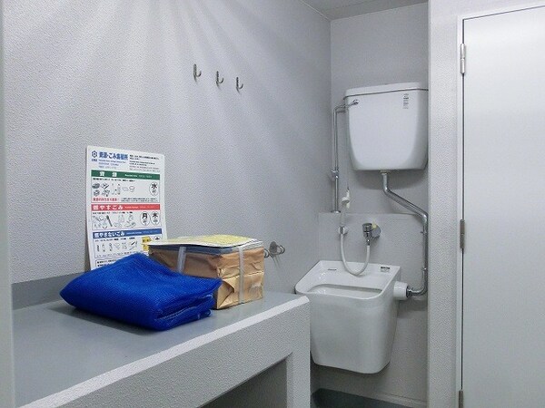 建物設備(パークアクシス東上野のペット足洗いトイレ)