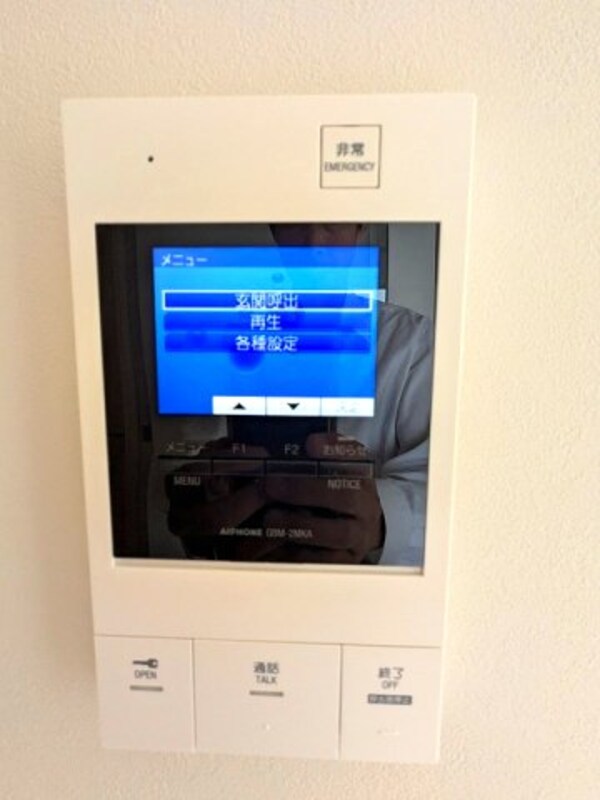 建物設備(多機能なハンズフリーインターホンセキュリティ)