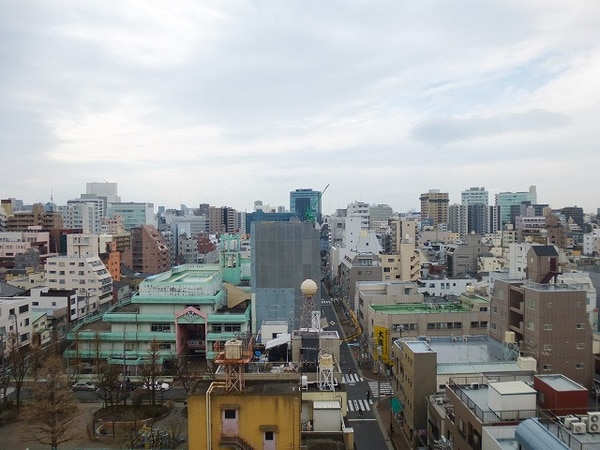建物設備(11F眺望からの眺望です)