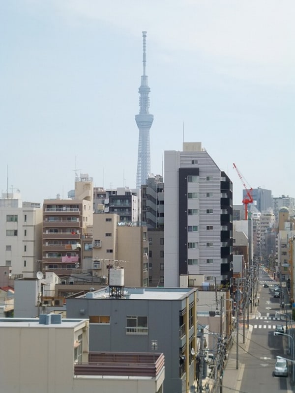 建物設備(上層階からはスカイツリー隅田川花火見えます)