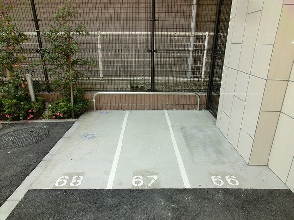 建物設備(バイク置場)