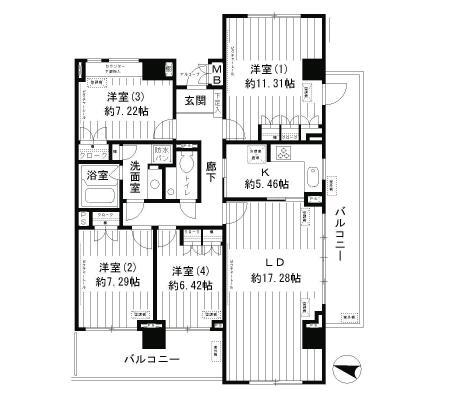 間取図
