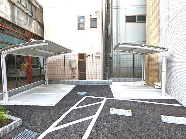 建物設備(バイク置場です)