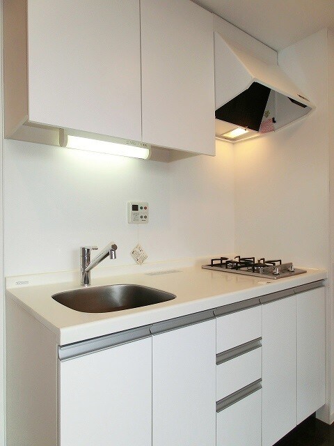 物件内観写真5　(プロスペクトＫＡＬＯＮ三ノ輪１ＤＫの２口ガスコンロのシステム)