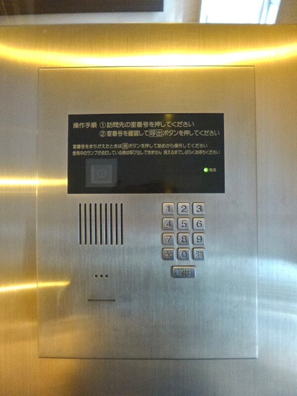 建物設備(レジディア上野御徒町のＴＶモニター付オートロックです)