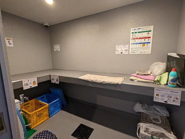 建物設備(24時間利用可能なｺﾞﾐ置場です)