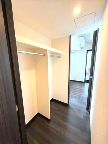 物件内観写真10　(洗面と洋室のウォークインシュルークローゼット)